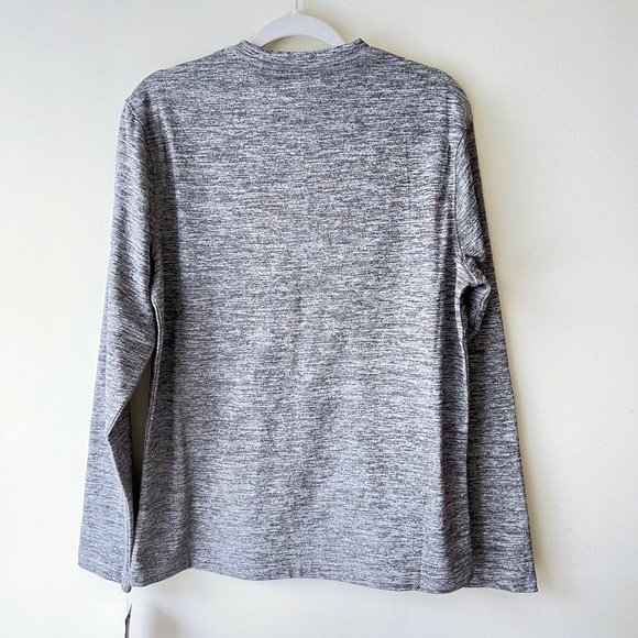 NEW! Michael Kors Double LOGO Grey Pull Over Sweatshirt Top- Size M - Picture 6 of 14
